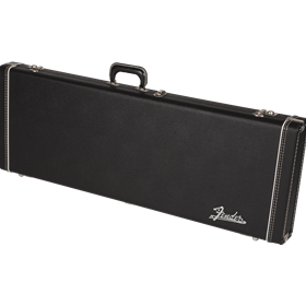 G&G Deluxe Jaguar®/Jazzmaster®/Toronado®/Jagmaster® Hardshell Case, Black with Plush Interior