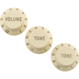 Road Worn® Strat® Knobs Aged White