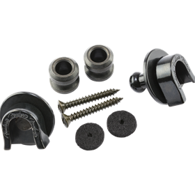 Fender® Security Strap Locks, Black