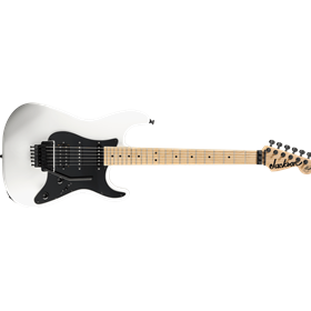 X Series Signature Adrian Smith SDXM, Maple Fingerboard, Snow White with Black Pickguard