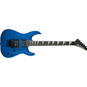 JS Series Dinky® Arch Top JS32Q DKA, Amaranth Fingerboard, Transparent Blue