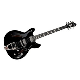 Hagstrom Tremar Viking Deluxe - Black