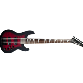 JS Series Concert™ Bass JS3VQ, Amaranth Fingerboard, Transparent Red Burst