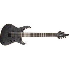 USA Signature Chris Broderick Soloist™ HT7, Ebony Fingerboard, Transparent Black