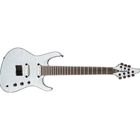 USA Signature Chris Broderick Soloist™ HT7, Ebony Fingerboard, Transparent White