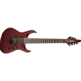 USA Signature Chris Broderick Soloist™ HT7, Ebony Fingerboard, Transparent Red