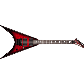 USA Signature Corey Beaulieu King V™ KV6, Ebony Fingerboard, Transparent Red Burst