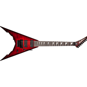 USA Signature Corey Beaulieu King V™ KV7, Ebony Fingerboard, Transparent Red Burst