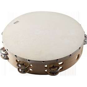 Tambourine 10" Non Tunable 16 Jingles