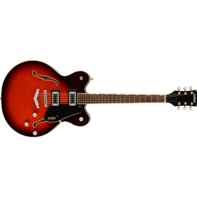 G5622 Electromatic® Center Block Double-Cut with V-Stoptail, Laurel Fingerboard, Claret Burst