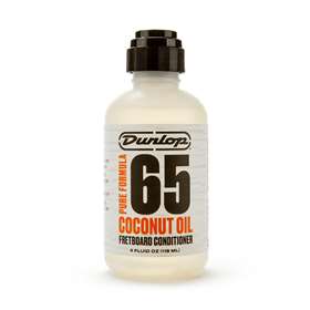 Dunlop Pure Formula 65 Coconut Oil Fretboard Conditioner, 4oz Bottle