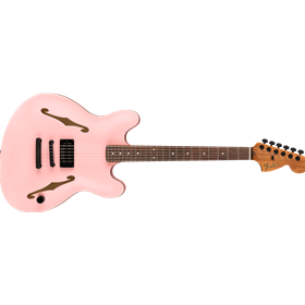 Tom DeLonge Starcaster®, Rosewood Fingerboard, Black Hardware, Satin Shell Pink