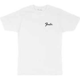 Fender® Transition Logo Tee, White, XXL