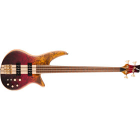 Pro Series Spectra Bass SBP IV, Caramelized Jatoba Fingerboard, Firestorm Fade