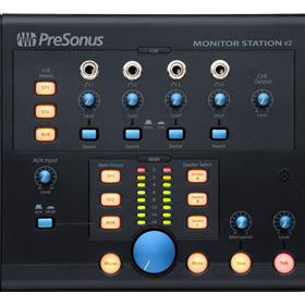 PreSonus® Monitor Station V2 Monitoring Controller, Black, 220-240V EU