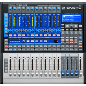 PreSonus® StudioLive® Classic 16.0.2 USB Digital Console Mixer, Gray, 230-240V UK