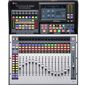 PreSonus® StudioLive® Series III 32SC Digital Console Mixer, Gray, 230-240V EU