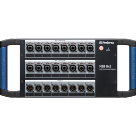 PreSonus® NSB 16.8 Networked Stage Box, Black