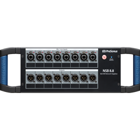 PreSonus® NSB 8.8 Networked Stage Box, Black