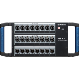 PreSonus® NSB 16.8 Networked Stage Box, Black, 230-240V UK