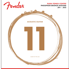 860CL Phosphor Bronze Dura-Tone® Coated 11-52