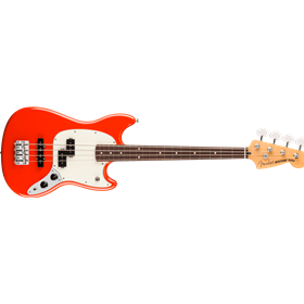 Player II Mustang® Bass PJ, Rosewood Fingerboard, Coral Red