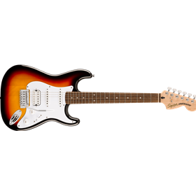 Affinity Series® Stratocaster® Junior HSS, Laurel Fingerboard, White Pickguard, 3-Color Sunburst