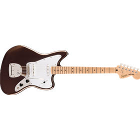Affinity Series® Jaguar®, Maple Fingerboard, White Pickguard, Mystic Metallic Brown