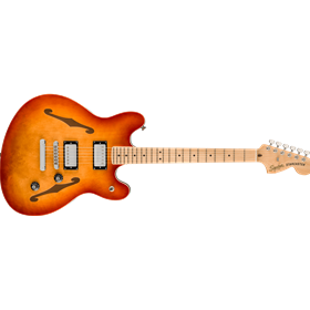 Affinity Series® Starcaster® Deluxe, Maple Fingerboard, Sienna Sunburst