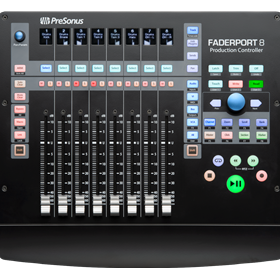 PreSonus® FaderPort® 8 Production Controller, Black