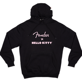 Fender® x Hello Kitty® Black Logo Hoodie, L
