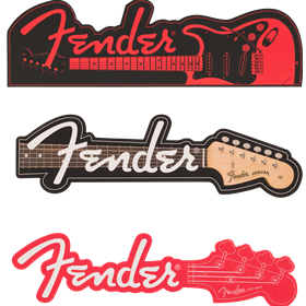 Fender Bookmarks, Set of 3