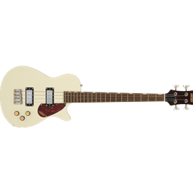 Streamliner™ Jet™ Club Bass Single-Cut, Laurel Fingerboard, Vintage White