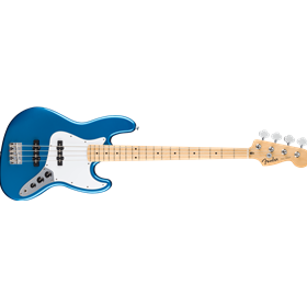 Standard Jazz Bass®, Maple Fingerboard, White Pickguard, Aqua Marine Metallic