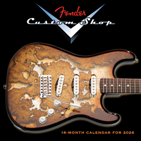 2026 Fender® Custom Shop Calendar