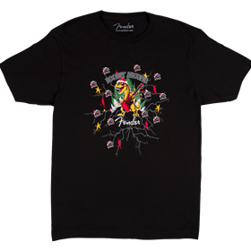 2025 Fender® Ugly Christmas Tee, Black, L