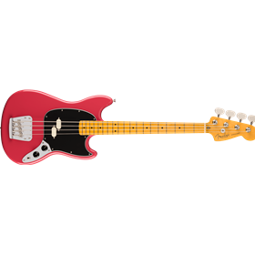 American Professional Classic Mustang Bass®, Maple Fingerboard, Faded Dakota Red