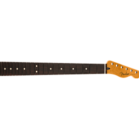 Satin Roasted Maple Fat Telecaster® Neck, 22 Medium Jumbo Frets, 9.5", Rosewood, U Shape