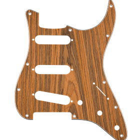 Stratocaster® S/S/S Pickguard, Rosewood