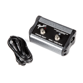 2-Button 3-Function Footswitch: Channel / Gain / More Gain with 1/4" Jack