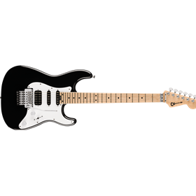 MJ So-Cal Style 1 HSS FR M, Maple Fingerboard, Gloss Black