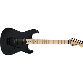 Pro-Mod San Dimas® Style 1 HH FR MPL, Maple Fingerboard, Gloss Black