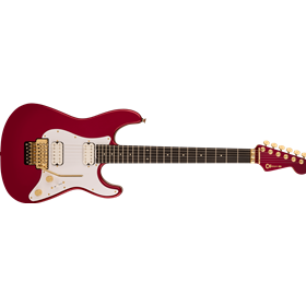 Pro-Mod Plus So-Cal® SC1 Style 1 HH FR EB, Ebony Fingerboard, Candy Apple Red