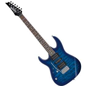 GIO RX 6str Electric Guitar - Left Handed - Transparent Blue Burst