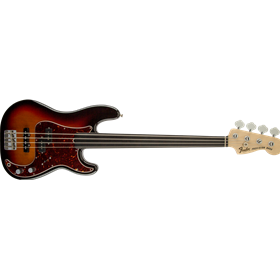 Tony Franklin Fretless Precision Bass®, Ebony Fingerboard, 3-Color Sunburst
