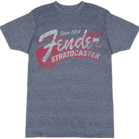 Fender® Since 1954 Strat T-Shirt, Blue, M