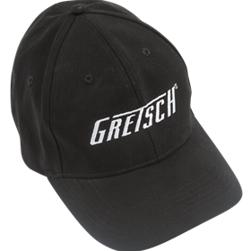 Gretsch® Flexfit Hat, Black, M/L
