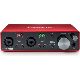Focusrite Scarlett 2i2 Interface, 3rd Gen