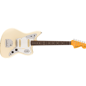 Johnny Marr Jaguar®, Rosewood Fingerboard, Olympic White