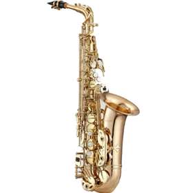 Antigua AS4240RLQ Powerbell Alto Saxophone | Red Brass Body & Lacquer Keys